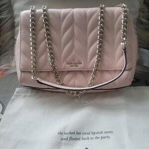 NWOT Kate Spade Briar Lane Quilted Emelyn Shoulder/Crossbody Bag with Dust Bag